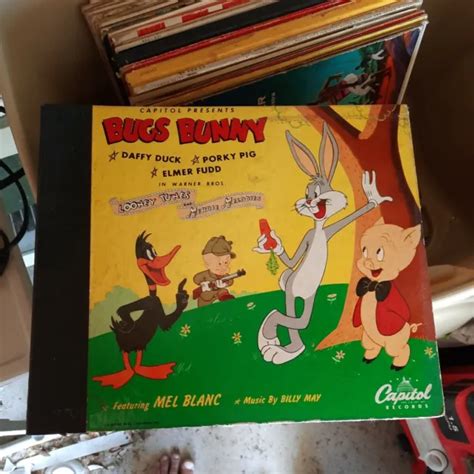 1947 Bugs Bunny Daffy Duck Elmer Fudd Set Of 3 78 Rpm Capitol Records