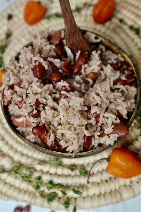 Authentic Jamaican Rice And Peas Ital Eats And Treats