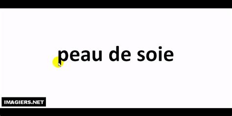 How To Pronounce Peau De Soie Youtube