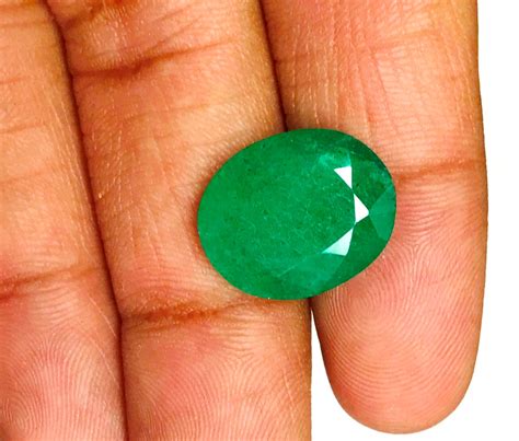 Beryl Emerald Gemstone Emerald Faceted Stone Green Emerald Etsy