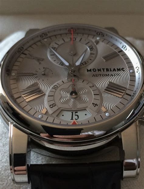 Montblanc Star 4810 Automatic Chronograph In White And Steel World