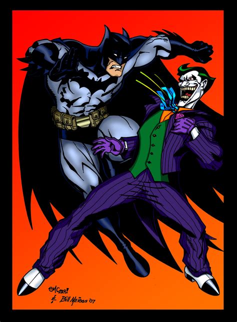 Batman Vs The Joker Colored By Balsavor On Deviantart