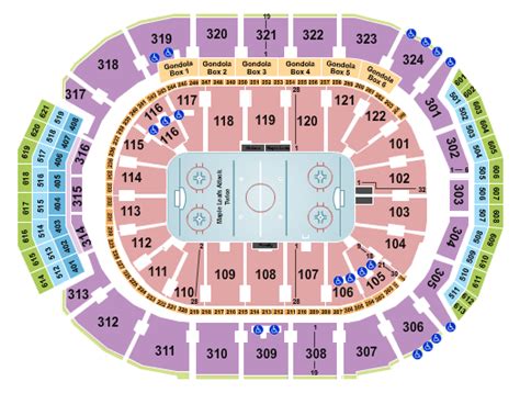 Scotiabank Arena Seating Chart Rows Seat Numbers And Club Seats