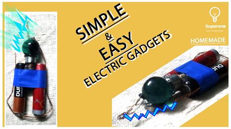 Simple And Easy Electric Gadgets Homemade Youtube