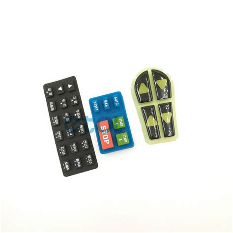 Custom Molded Silicone Function Keypadssilicone Buttons Etol
