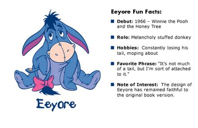 I'm a pessimistic, gloomy, depressed, anhedonic, old grey stuffed donkey who only has one friend. eeyore quotes - Google Search | loving Winnie the Pooh and Eeyore | Eeyore, Eeyore quotes ...