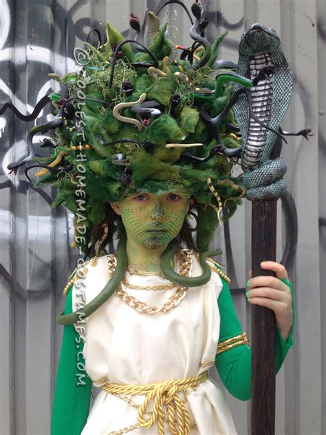 It Was My Daughters Idea To Be Medusa This Year And I Was Super Excited And Up Fo Medusa