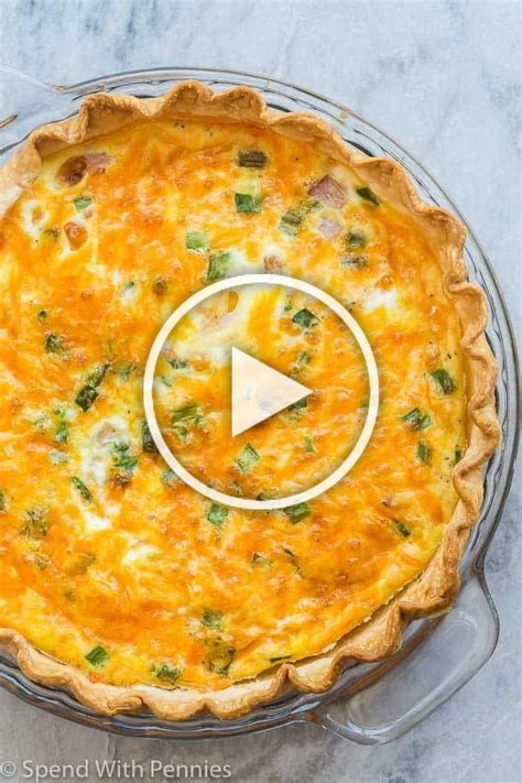 You can taste the butter in the crust, plus the texture is amazing. This Easy Quiche Recipe starts with a premade pie crust ...