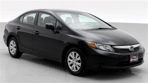 Range on a tank and refueling costs assume 100% of fuel in tank will be used before refueling. 2012 Honda Civic LX Sedan from Ride Time in Winnipeg, MB ...