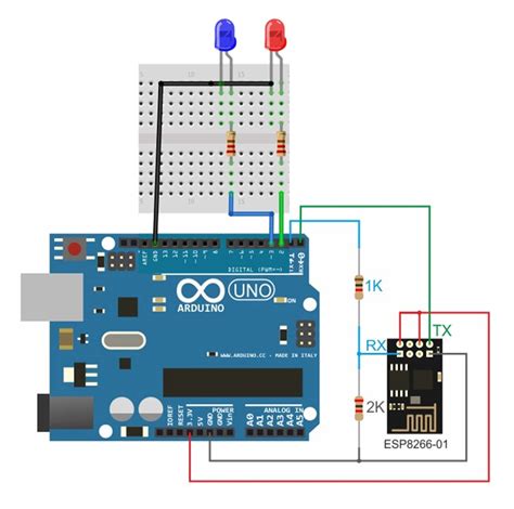 Cara Menghubungkan Arduino Dengan Nodemcu Menggunakan