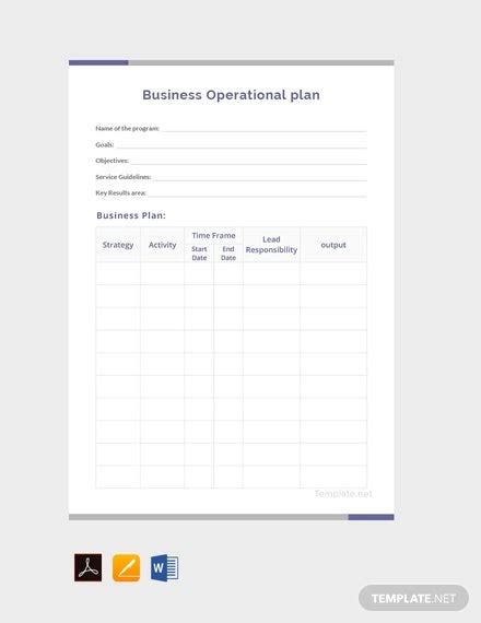 Excel Business Plan Template 18 Free Excel Document Downloads