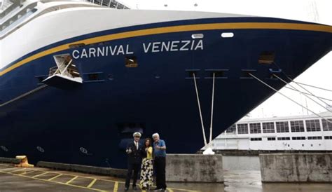 Carnival Venezia Makes Long Awaited Debut From New York City