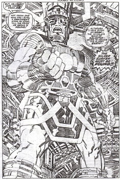 Uninked Jack Kirby Pencils To A Page From Fantastic Four 75 Jack