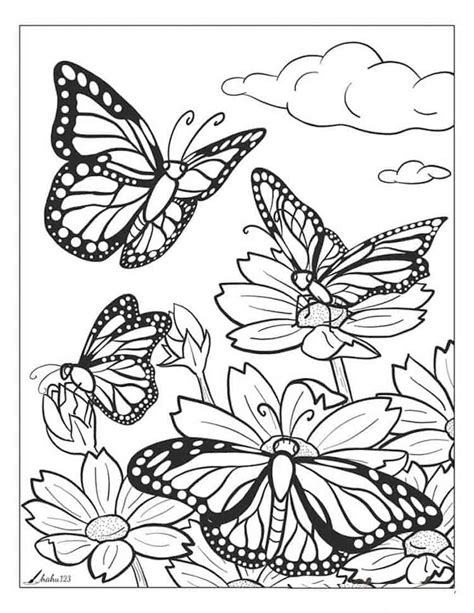 Butterfly Coloring Pages And Other Free Printable Coloring