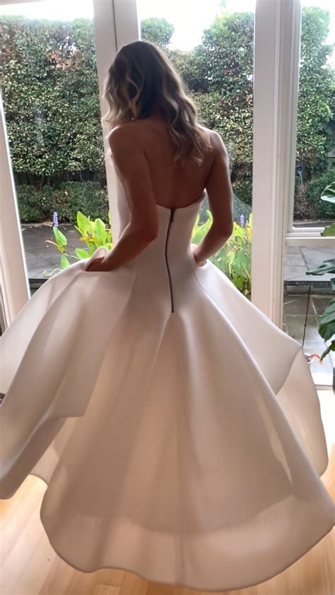 Toni Maticevski The Ornament Gown Used Wedding Dress Save Stillwhite