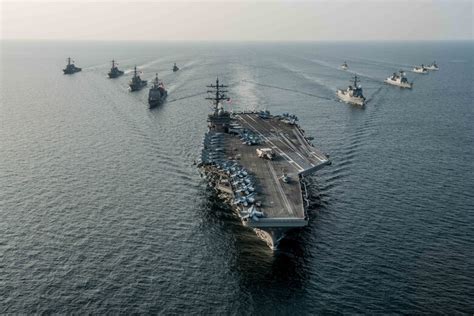 Carrier Strike Group Five Arrives In Busan Commander U S Th Fleet Display