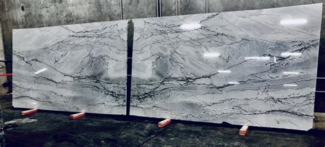 Quartzite Slabs Stone Slabs Brazilian Infinity White Polished