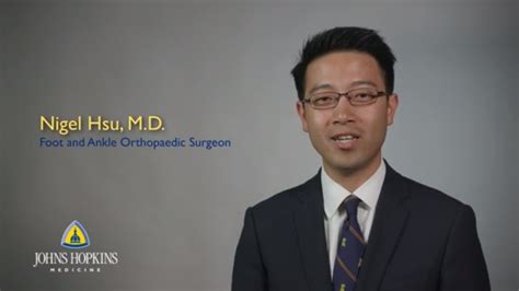 Nigel Hsu Md Johns Hopkins Orthopaedic Foot And Ankle Surgeon