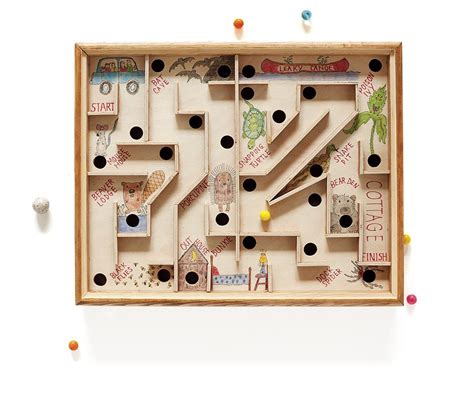 Keep Kids Busy For Hours With This Diy Vintage Wooden Marble Maze