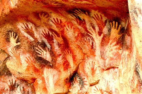 Paleolithic Cave Painting Hand Stencil Art Mark Ashton Smith Flickr