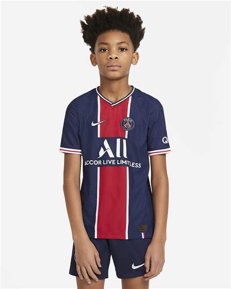 Paris Saint Germain 202021 Vapor Match Home Older Kids Football Shirt