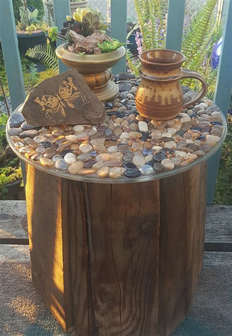 Make The Best Of Things Five Gallon Blingy Bucket Table Diy