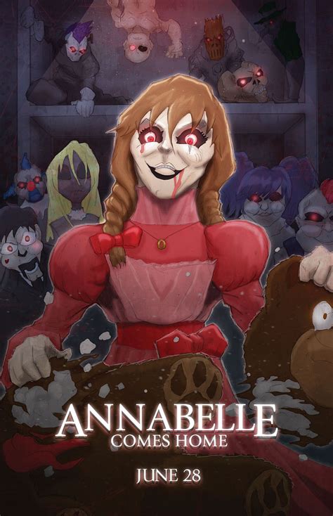 Fan Art For The Movie Annabelle Comes Home Fan Art Contest Mock Movie