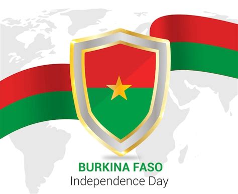 Premium Vector Burkina Faso Independence Day