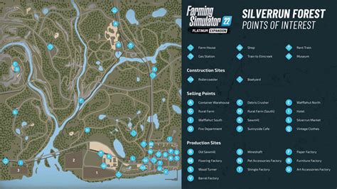 Collectibles And Points Of Interest In Silverrun Forest V Fs
