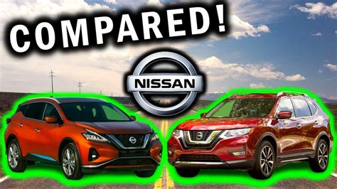 2020 Nissan Rogue Vs 2020 Nissan Murano Which Is Best For You Youtube