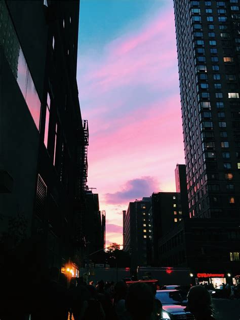 Pinterest Cosmicislander Sky Aesthetic Sunset City Pretty Sky