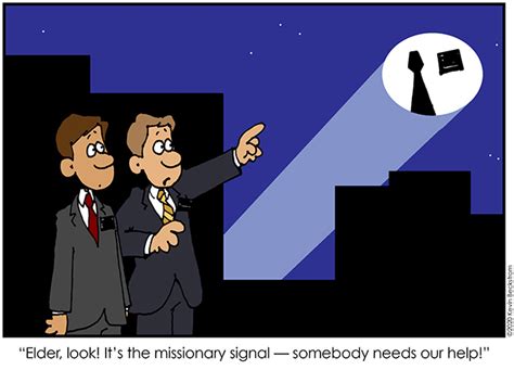 Cartoon Missionary Signal Meridian Magazine
