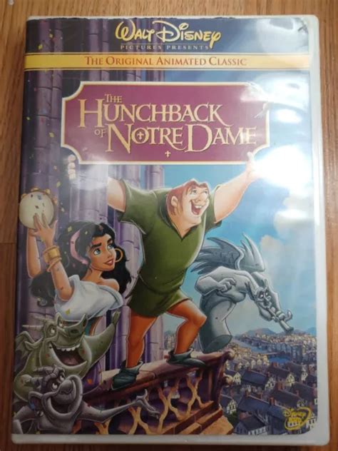 Walt Disney Andthe Hunchback Of Notre Dame Dvd Plastic Case And Insert 6