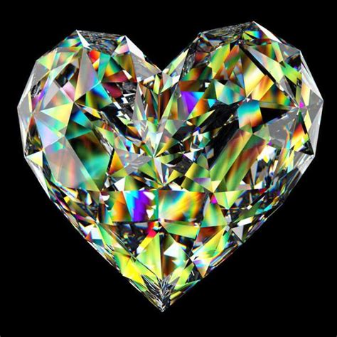 Hearts I Love Heart Happy Heart Crystal Prisms Crystal Heart