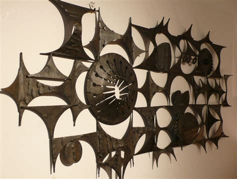 Metal wall sculpture ,unique designs,commissions,stylish,contemporary,handcrafted in the uk. Large Abstract Metal Wall Sculpture at 1stdibs