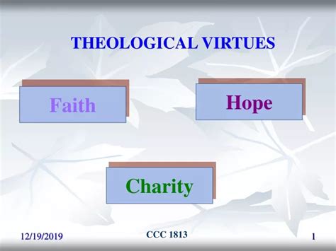 Ppt Theological Virtues Powerpoint Presentation Free Download Id