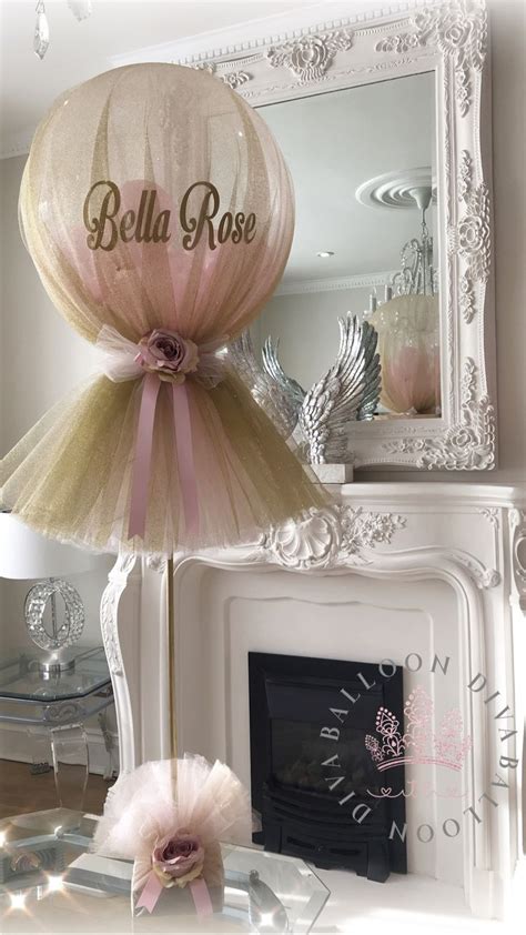Bespoke Tulle Covered Balloon Centrepiece An Immersive Guide By