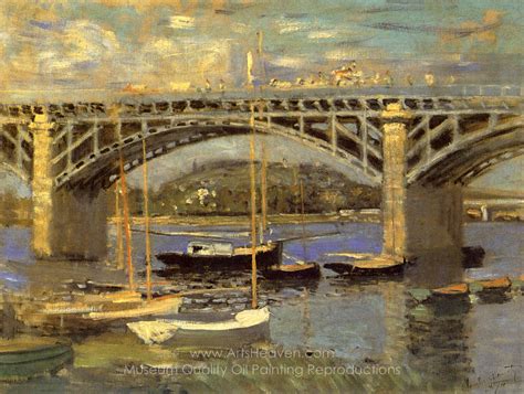 Claude Monet The Bridge At Argenteuil Painting Reproductions Save 50
