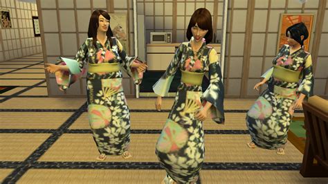 The Sims 4 Geisha Dance By Msp10julia On Deviantart