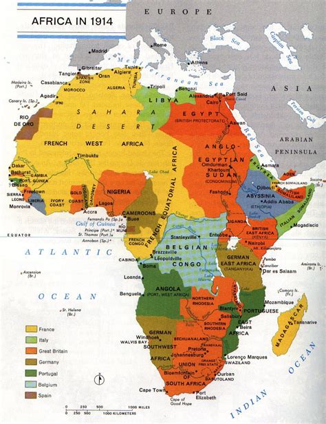 Ww1 Africa Map Scramble For Africa Wikipedia Affrica Africa