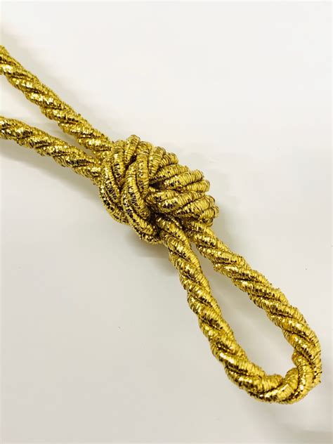 Metallic Twisted Rope Cord Alfa G Haberdashery