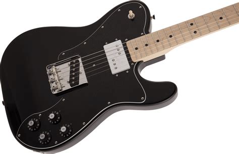 Fender Mij Traditional 70s Telecaster Custom Electric Guitar In Black