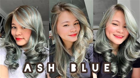Cat Rambut Warna Ash Blue Pake Cultusia Ash Blonde Blue Youtube