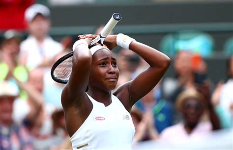 Year Old Cori Coco Gauff Beats Venus Williams At Wimbledon Complex