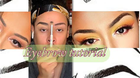 Eyebrow Tutorial Quick And Easy Youtube