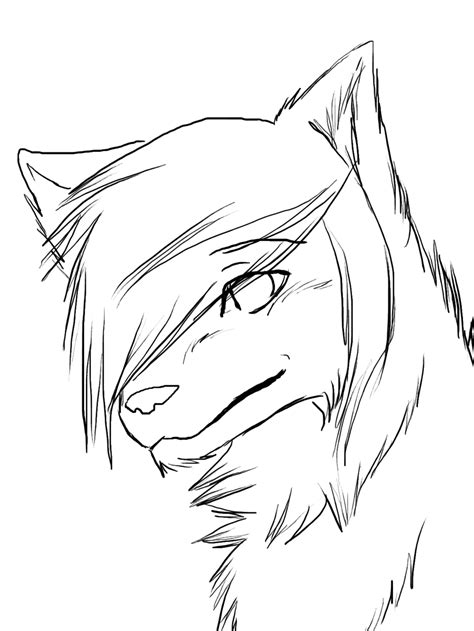 Omg Im Drawing This Right Away Wolf Drawing Anime Wolf Drawing