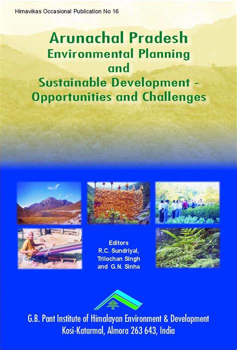 Arunachal Pradesh Environmental Planning And Sustainable Development