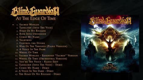 Blind Guardian At The Edge Of Time Official Full Album Stream Youtube