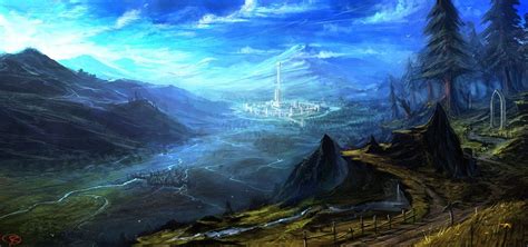 Oblivion Imperial City By Runolite Elder Scrolls Elder Scrolls Art