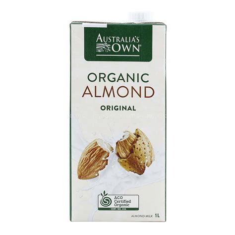 Australias Own Organic Almond Milk 1l